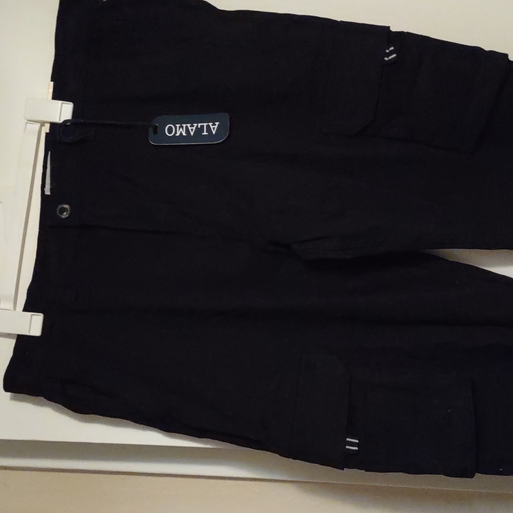 Alamo Men's Black Stretch Cargo